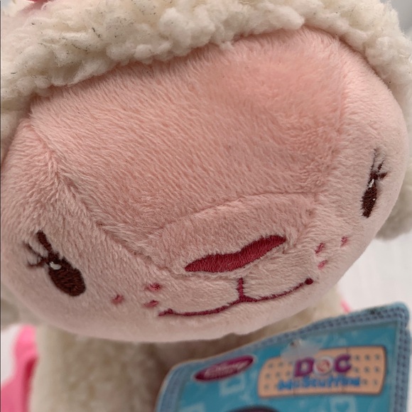 Disney Store Doc Mcstuffins Lambie Plush Doll AND Book NWT - Picture 10 of 16